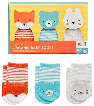 Ekologiska Babystrumpor 3-pack