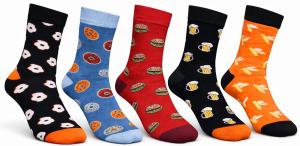 Roliga Strumpor - blandade motiv (5-pack)